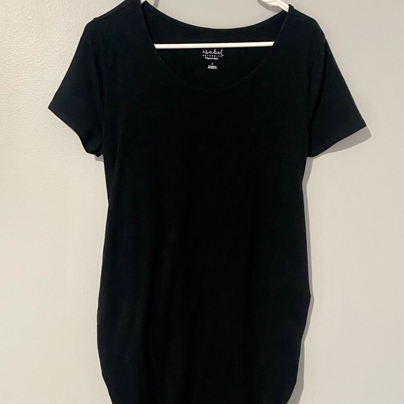 Maternity Dress- Isabel Maternity by Ingrid & Isabel- Black - Picture 1 of 3